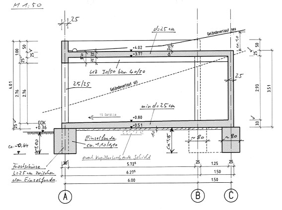 Neubau einer Lager- und Ger&auml;tehalle in Ranna