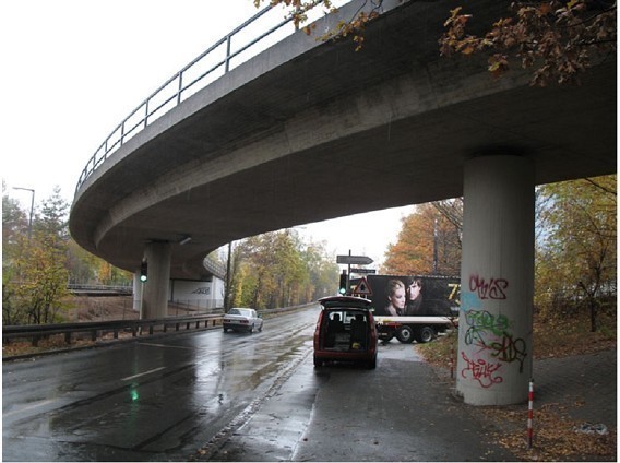 Betriebshofbr&uuml;cke, U-Bahn, N&uuml;rnberg