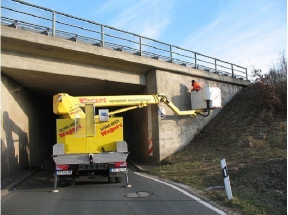 Hauptpr&uuml;fung des Unterf&uuml;hrungsbauwerkes BW 360a