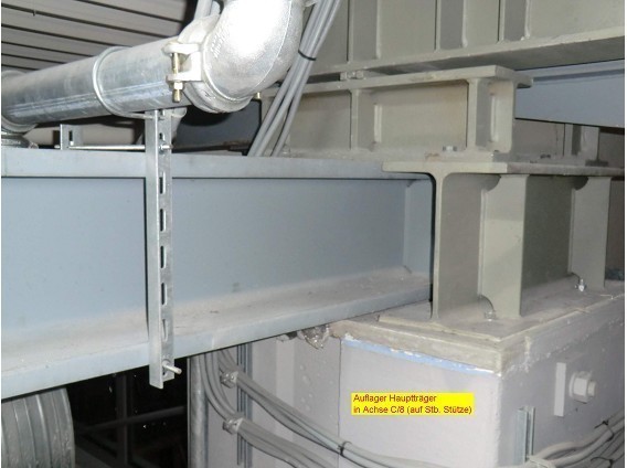 Dachkonstruktion Stechert Arena