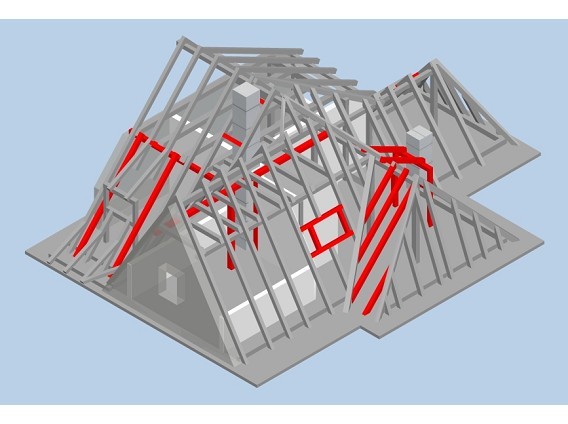 Dachgeschossausbau Stadtvilla Wolf