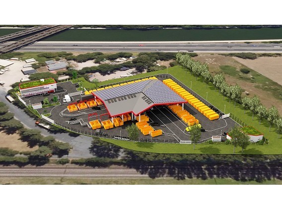 Errichtung eines Wertstoffhofes