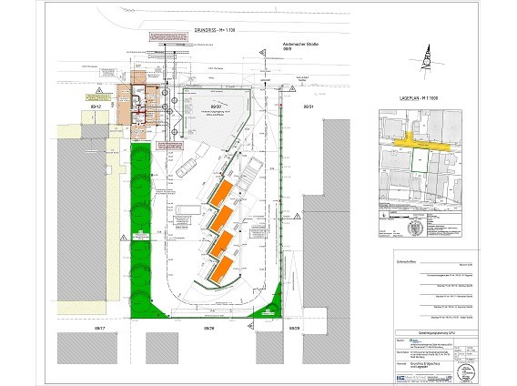 Errichtung einer Gartenabfallsammelstelle